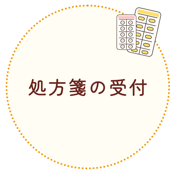 処方箋の受付